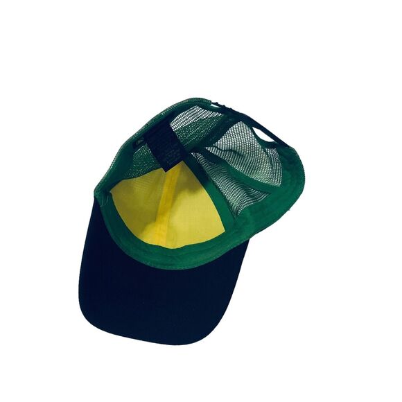 John Deere Men's One Size Black Green Yellow Baseball Cap Hat - Picture 5 of 6